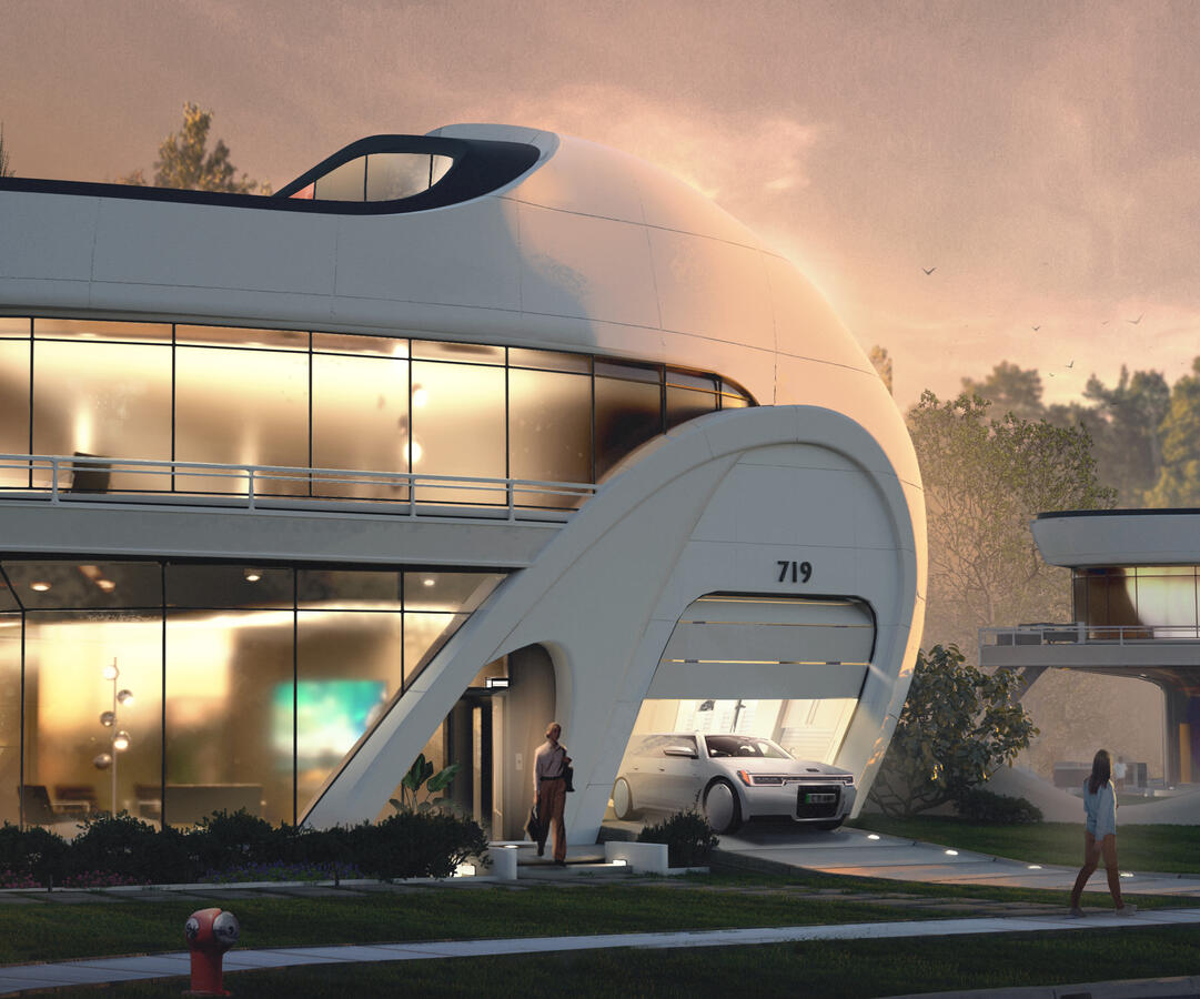 Modern Future Home